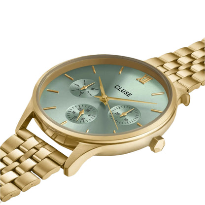 Cluse CW10709 Minuit Multifunction Gold Stainless Steel Bracelet