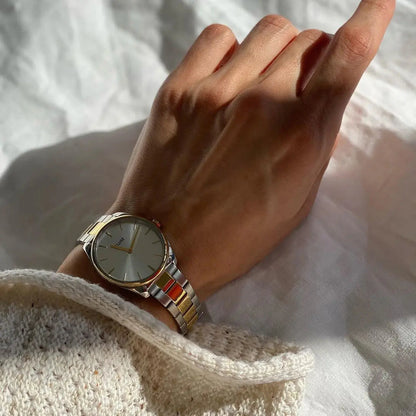 Cluse CW11207 Féroce Petite Two Tone Stainless Steel Bracelet