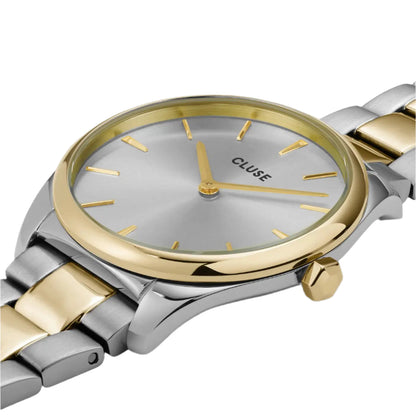 Cluse CW11207 Féroce Petite Two Tone Stainless Steel Bracelet