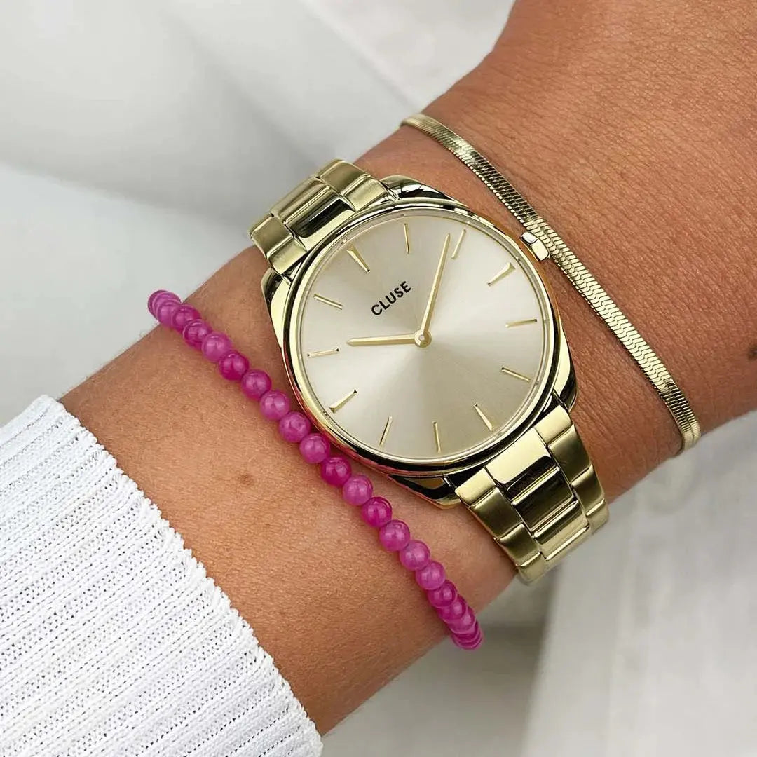Cluse CW11212 Féroce Petite Gold Stainless Steel Bracelet
