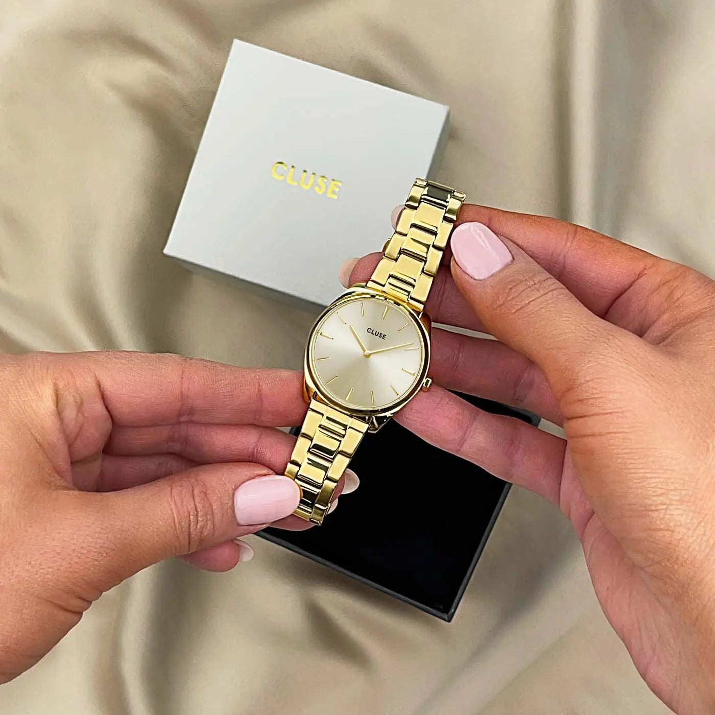 Cluse CW11212 Féroce Petite Gold Stainless Steel Bracelet