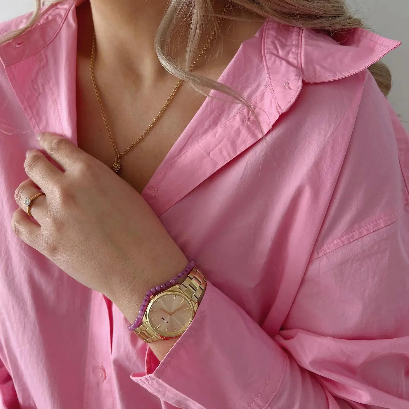 Cluse CW11212 Féroce Petite Gold Stainless Steel Bracelet