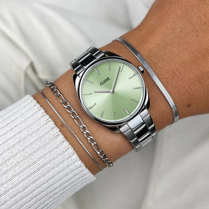 Cluse CW11215 Féroce Petite Silver Stainless Steel Bracelet