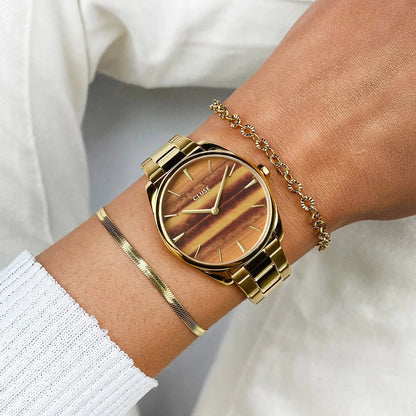 Cluse CW11218 Féroce Petite Gold Stainless Steel Bracelet