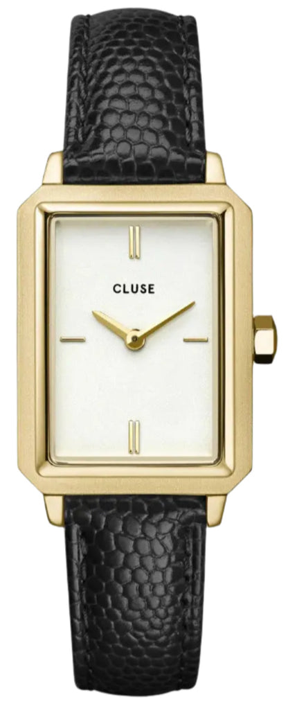 Cluse CW11504 Fluette Black Leather Strap