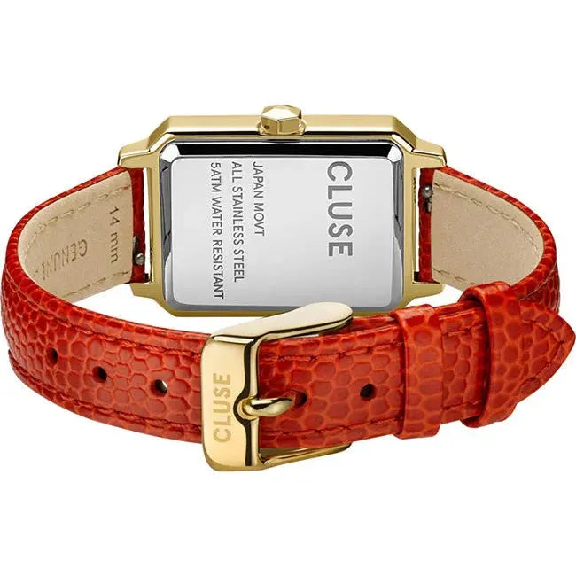 Cluse CW11505 Fluette Red Leather Strap