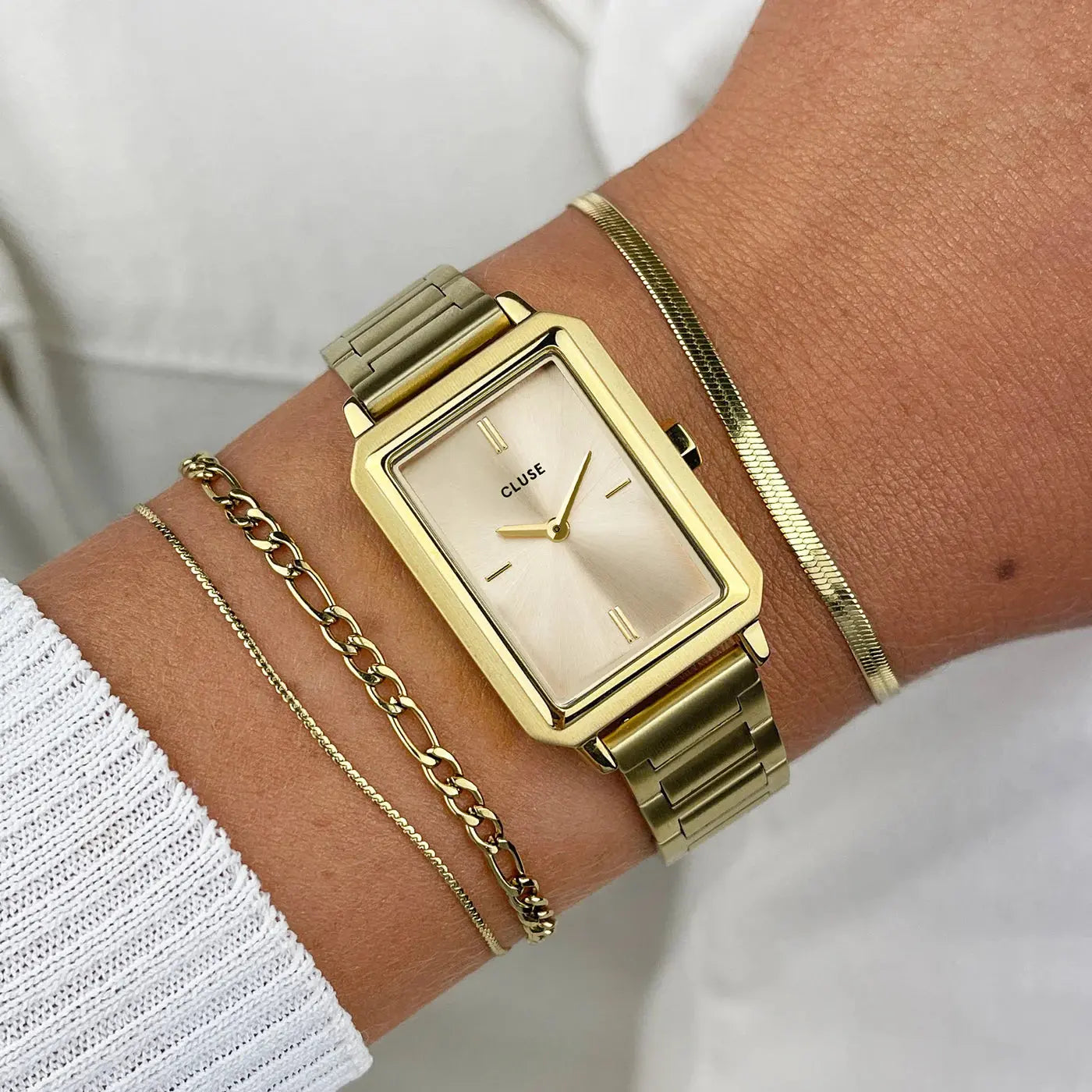 Cluse CW11507 Fluette Gold Stainless Steel Bracelet