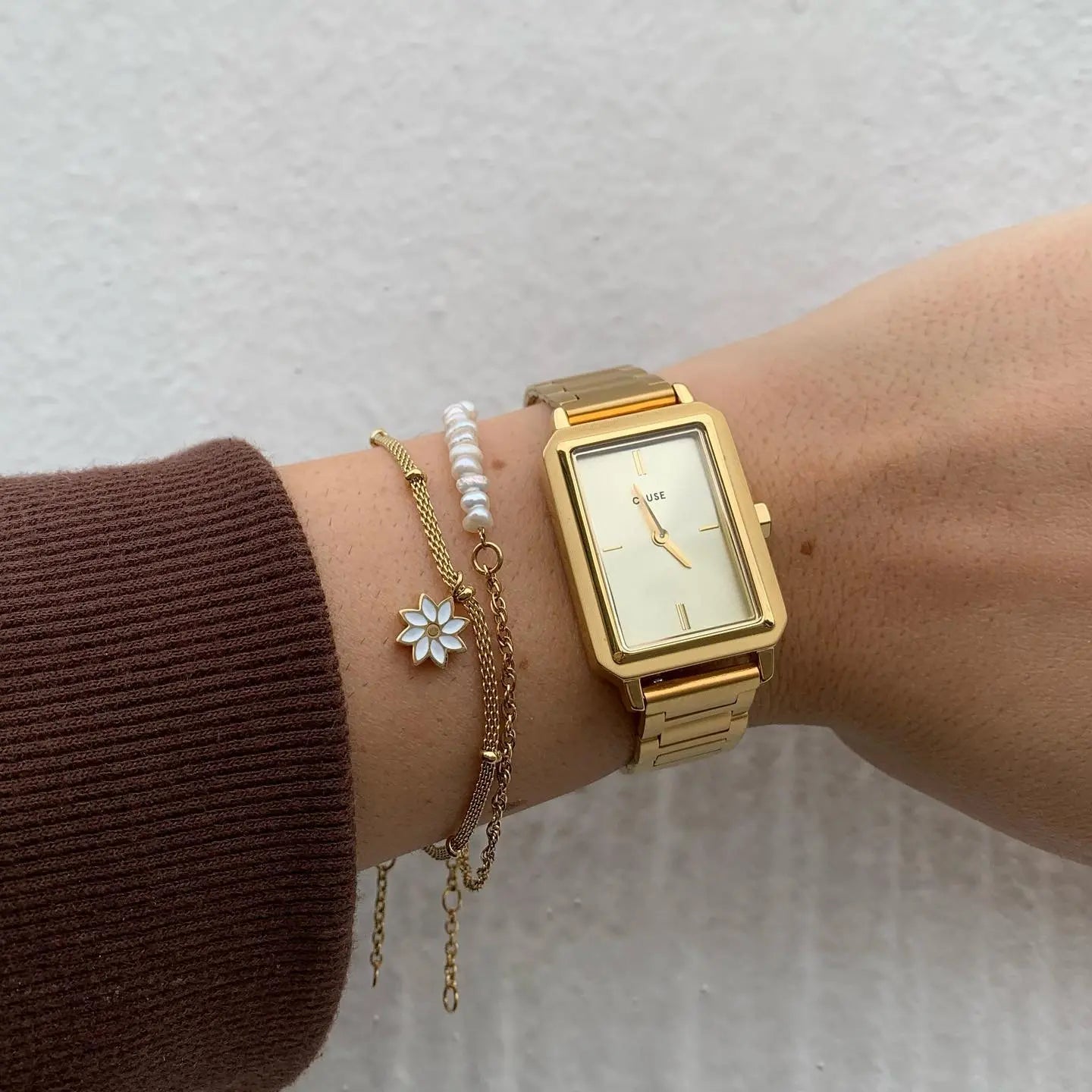 Cluse CW11507 Fluette Gold Stainless Steel Bracelet