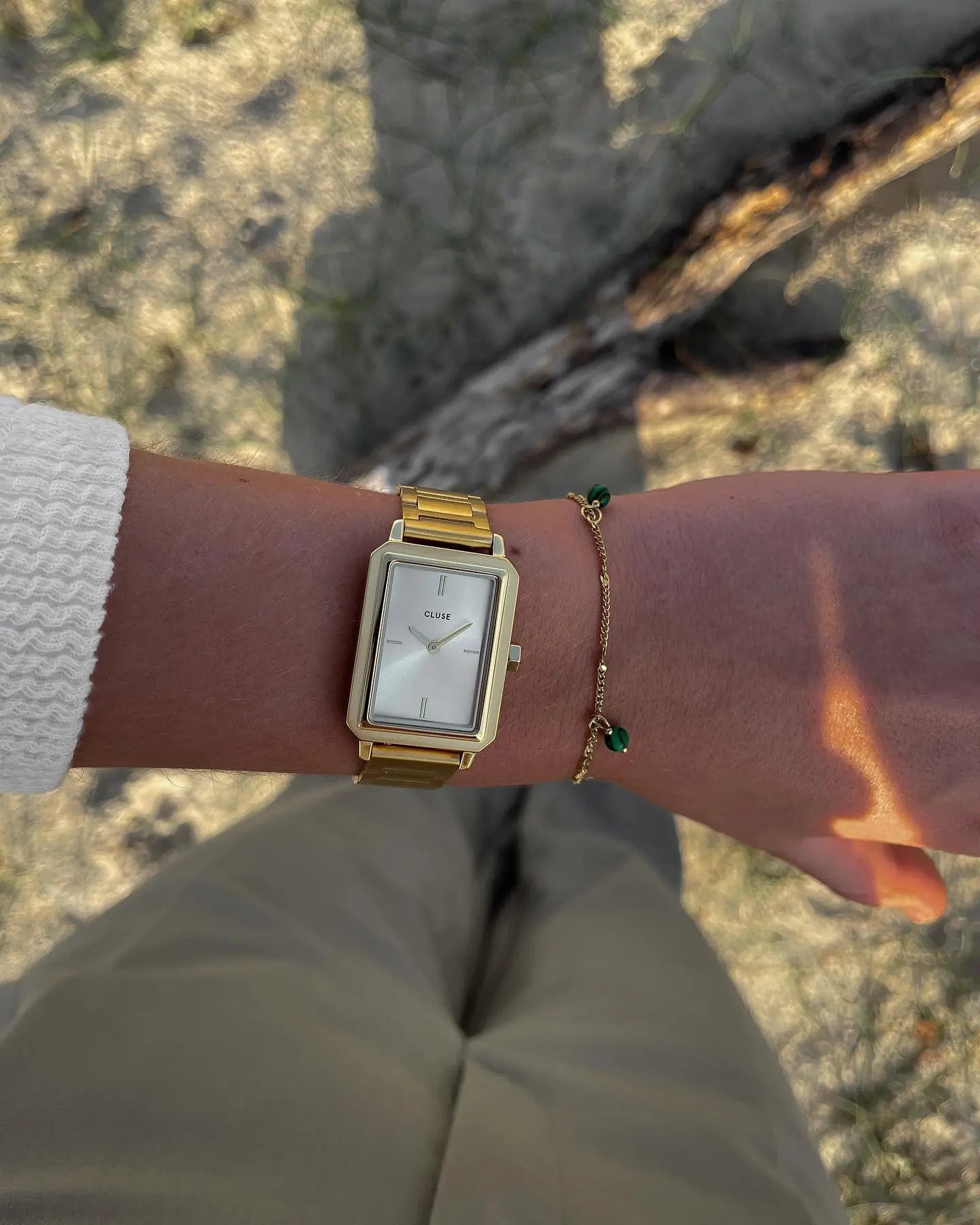 Cluse CW11507 Fluette Gold Stainless Steel Bracelet