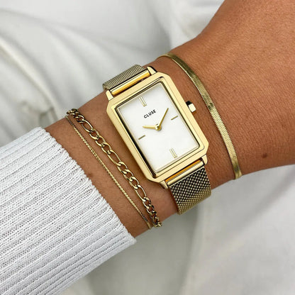 Cluse CW11508 Fluette Gold Mesh Stainless Steel Bracelet