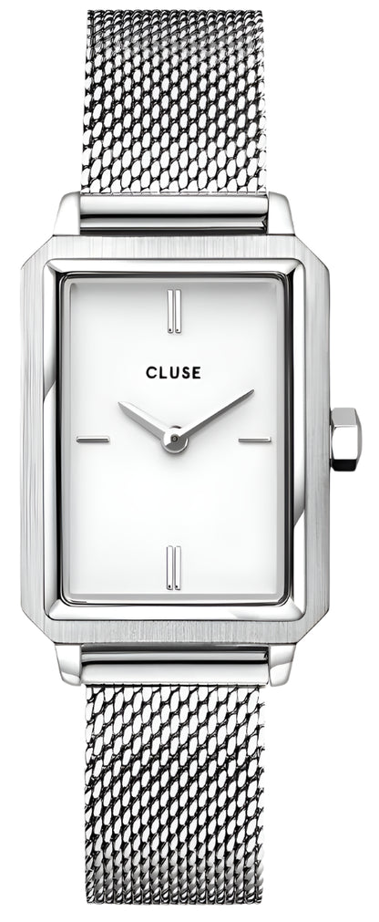 Cluse CW11509 Fluette Silver Stainless Steel Mesh Bracelet