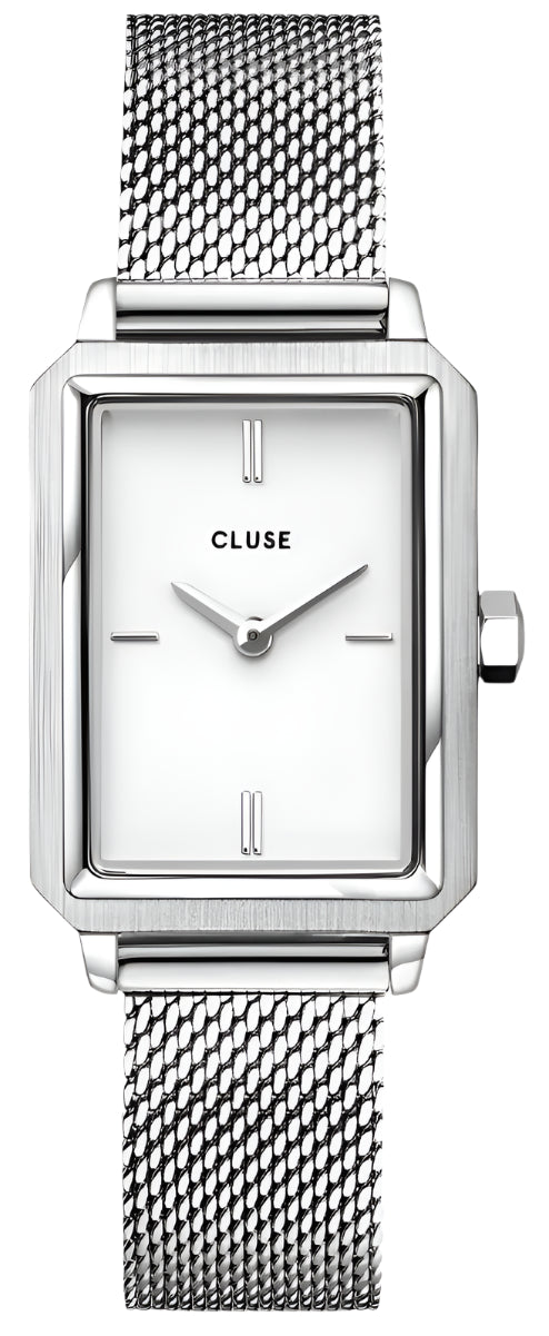 Cluse CW11509 Fluette Silver Stainless Steel Mesh Bracelet