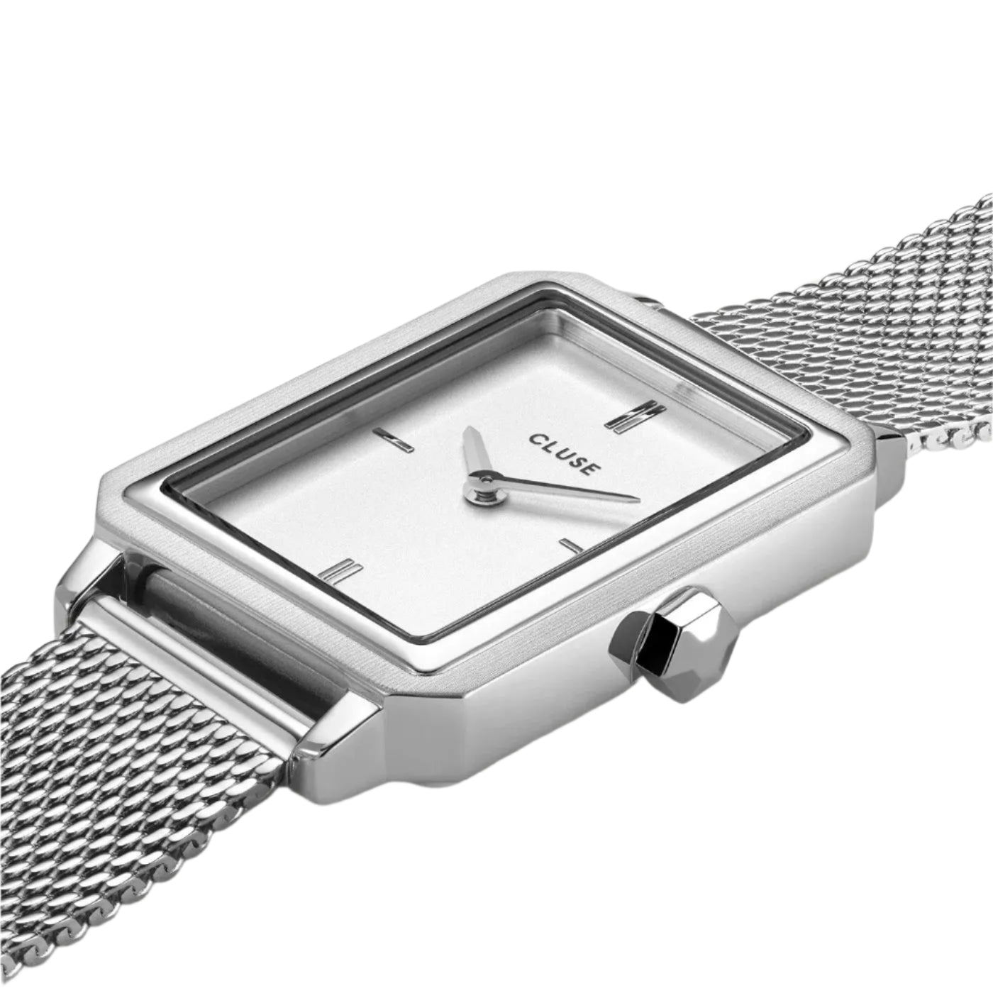 Cluse CW11509 Fluette Silver Stainless Steel Mesh Bracelet