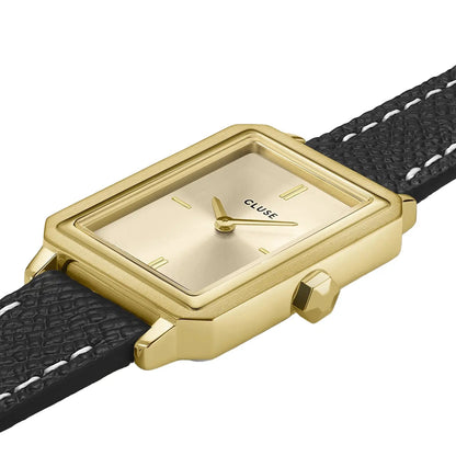 Cluse CW11517 Fluette Black Double Leather Strap