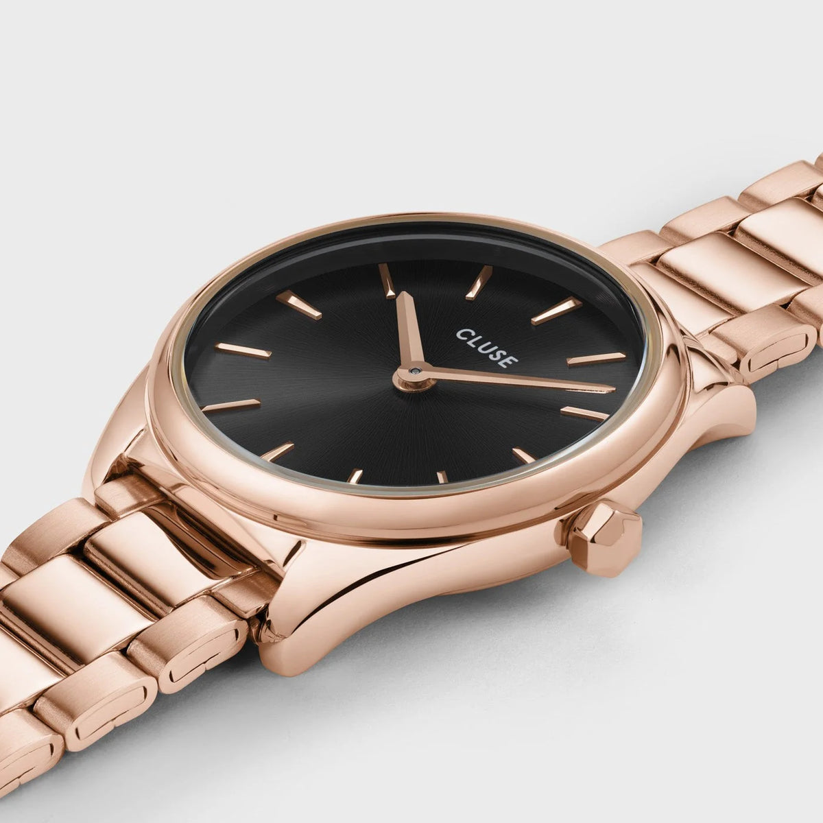 Cluse CW11703 Féroce Mini Rose Gold Stainless Steel Bracelet