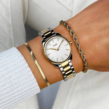 Cluse CW11708 Féroce Mini Two Tone Stainless Steel Bracelet