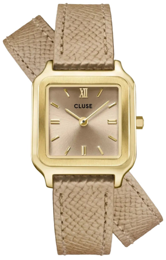 Cluse CW11813 Gracieuse Beige Leather Strap