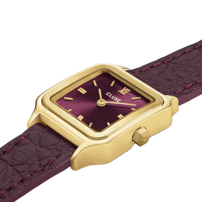 Cluse CW11822 Gracieuse Petit Double Red Leather Strap