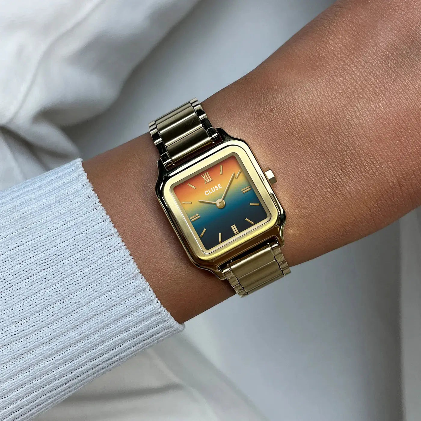Cluse CW11824 Gracieuse Sunset Petit Gold Stainless Steel Bracelet