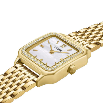 Cluse CW11826 Gracieuse Petit Zircon Gold Stainless Steel Bracelet