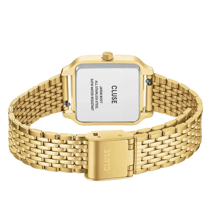 Cluse CW11912 Gracieuse Lace Textured Gold Stainless Steel Bracelet