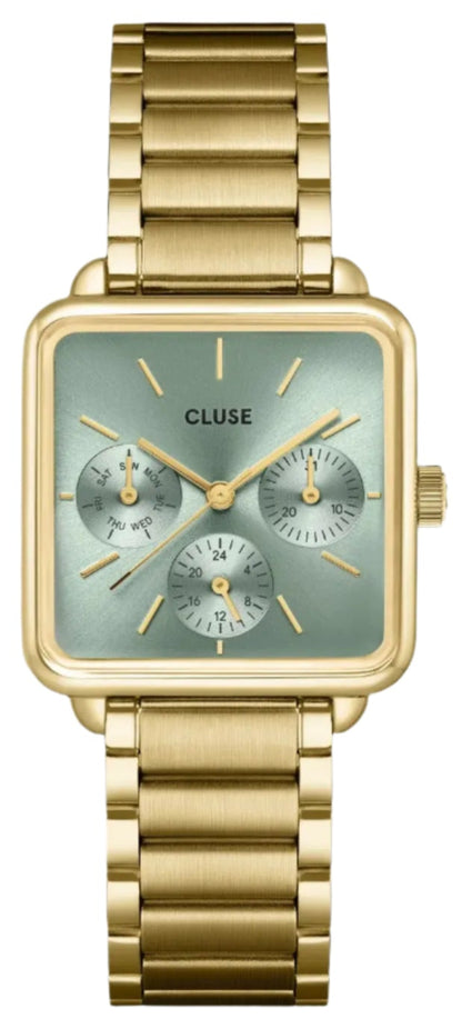 Cluse CW13805 La Tétragone Multifunction Gold Stainless Steel Bracelet