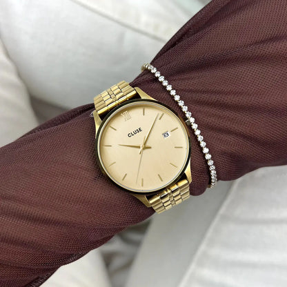 Cluse CW14301 Minuit Gold Stainless Steel Bracelet