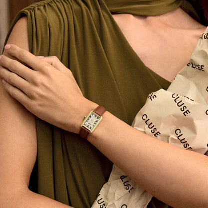 Cluse CW15008 Belisenna Brown Leather Strap