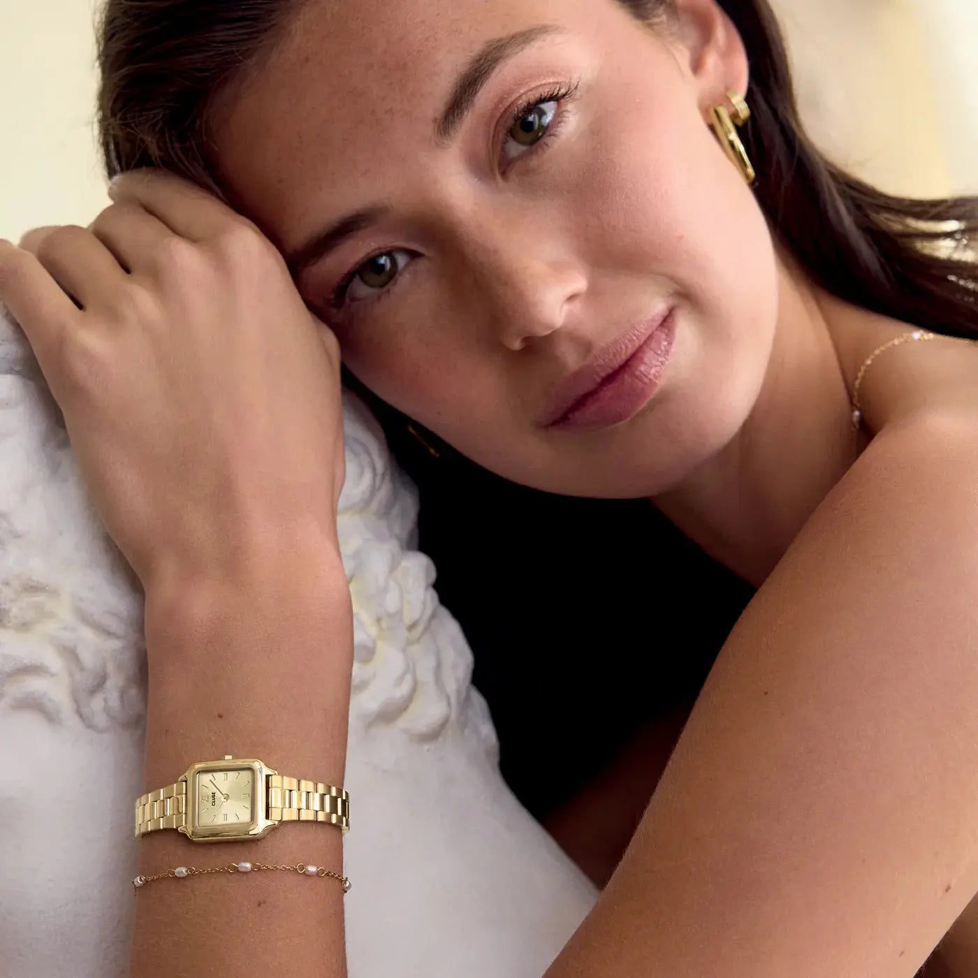 Cluse CW15502 Gracieuse Mini Gold Stainless Steel Bracelet