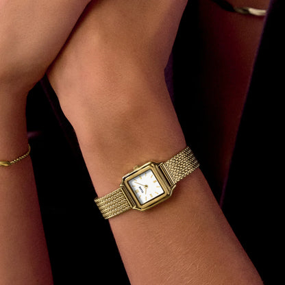 Cluse CW15509 Gracieuse Mini Gold Stainless Steel Mesh Bracelet