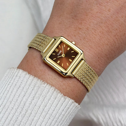 Cluse CW15511 Gracieuse Mini Gold Stainless Steel Mesh Bracelet