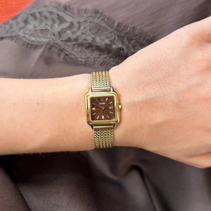 Cluse CW15511 Gracieuse Mini Gold Stainless Steel Mesh Bracelet
