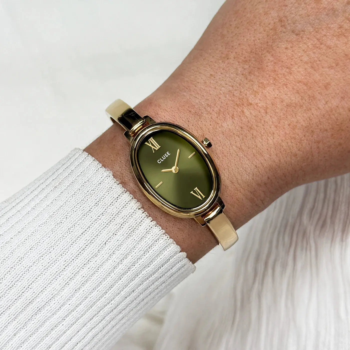 Cluse CW16103 L'Ovale Gold Stainless Steel Bracelet