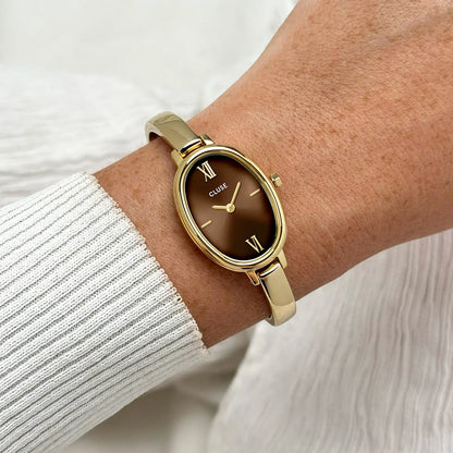 Cluse CW16105 L'Ovale Gold Stainless Steel Bracelet