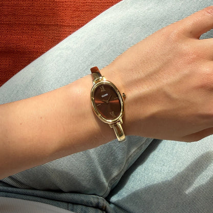 Cluse CW16105 L'Ovale Gold Stainless Steel Bracelet
