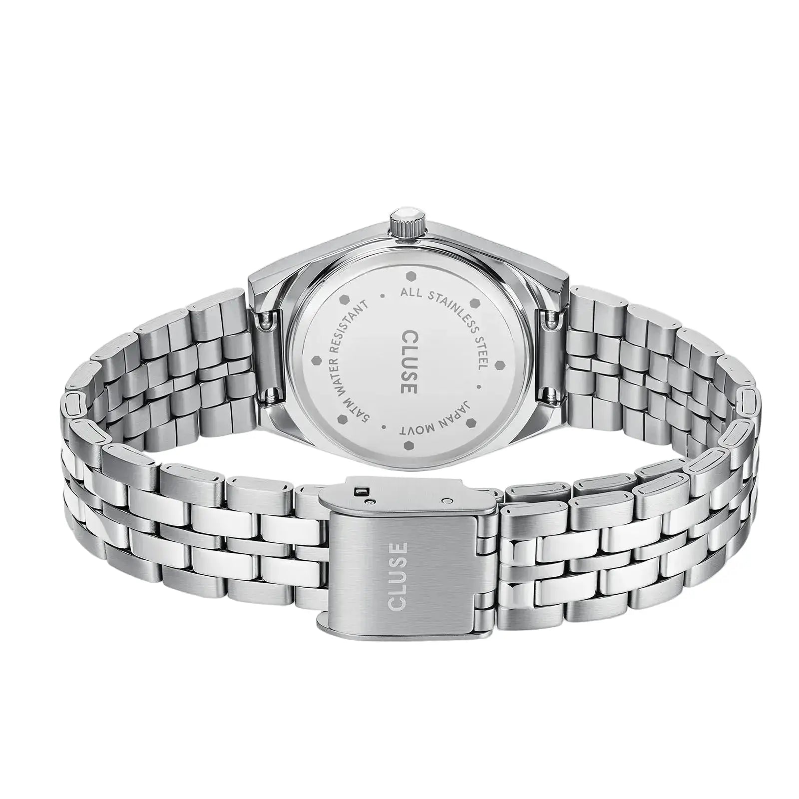 Cluse CW16303 Retro 70s Mini Silver Stainless Steel Bracelet Cluse
