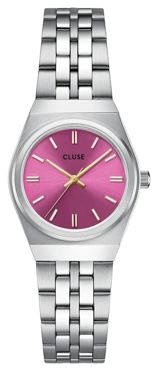 Cluse CW16303 Retro 70s Mini Silver Stainless Steel Bracelet
