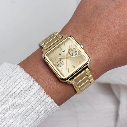 Cluse CW16401 Gracieuse Multifunction Gold Stainless Steel Bracelet