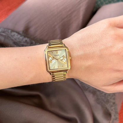 Cluse CW16401 Gracieuse Multifunction Gold Stainless Steel Bracelet
