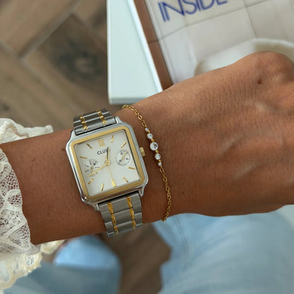 Cluse CW16402 Gracieuse Multifunction Two Tone Stainless Steel Bracelet