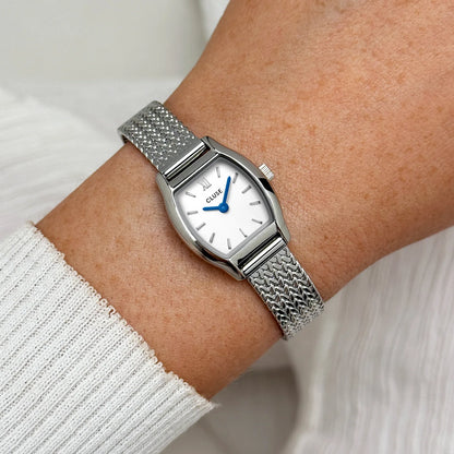 Cluse CW16502 Tonnette Mini Silver Stainless Steel Mesh Bracelet