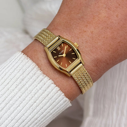 Cluse CW16504 Tonnette Mini Gold Stainless Steel Mesh Bracelet