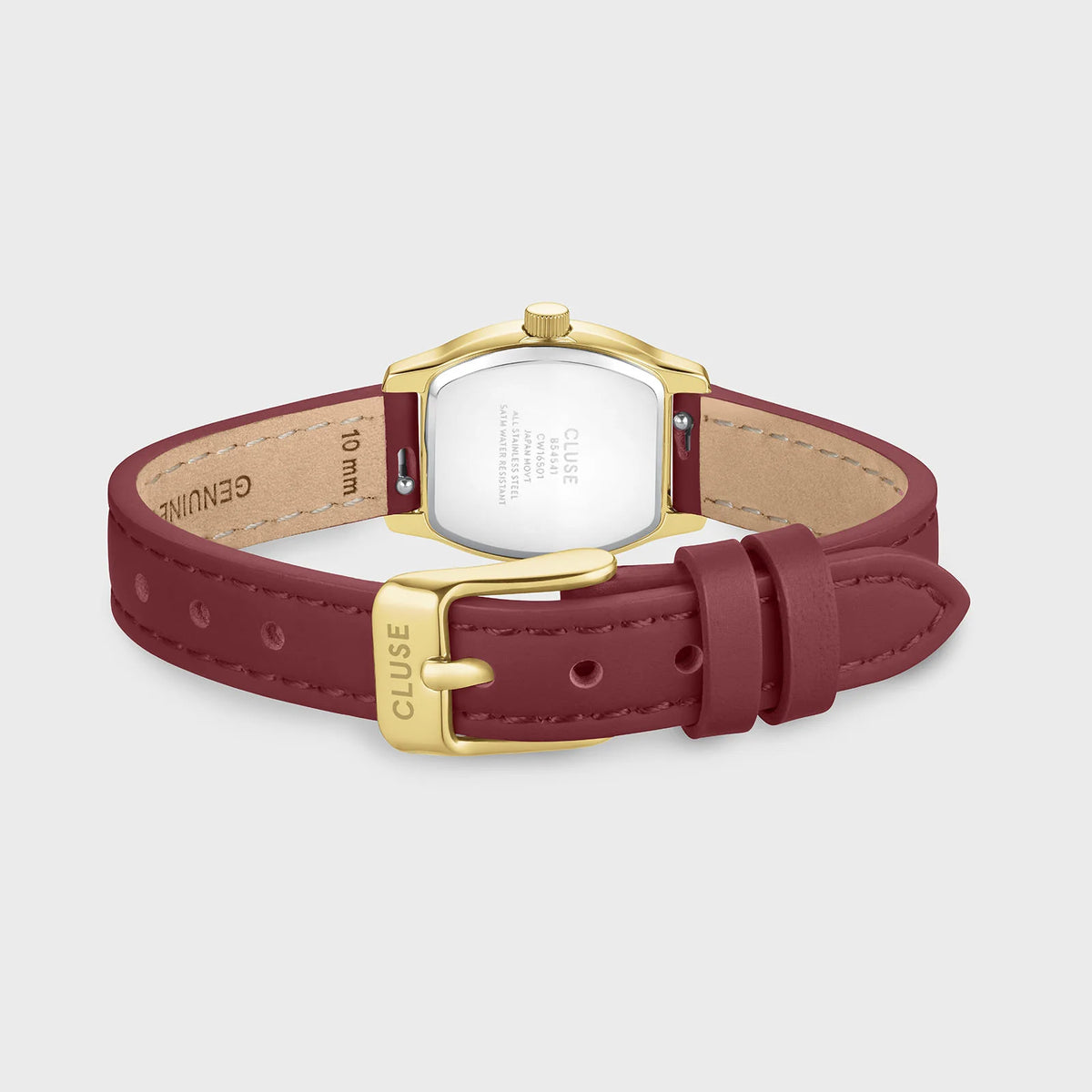 Cluse CW16505 Tonnette Mini Red Leather Strap