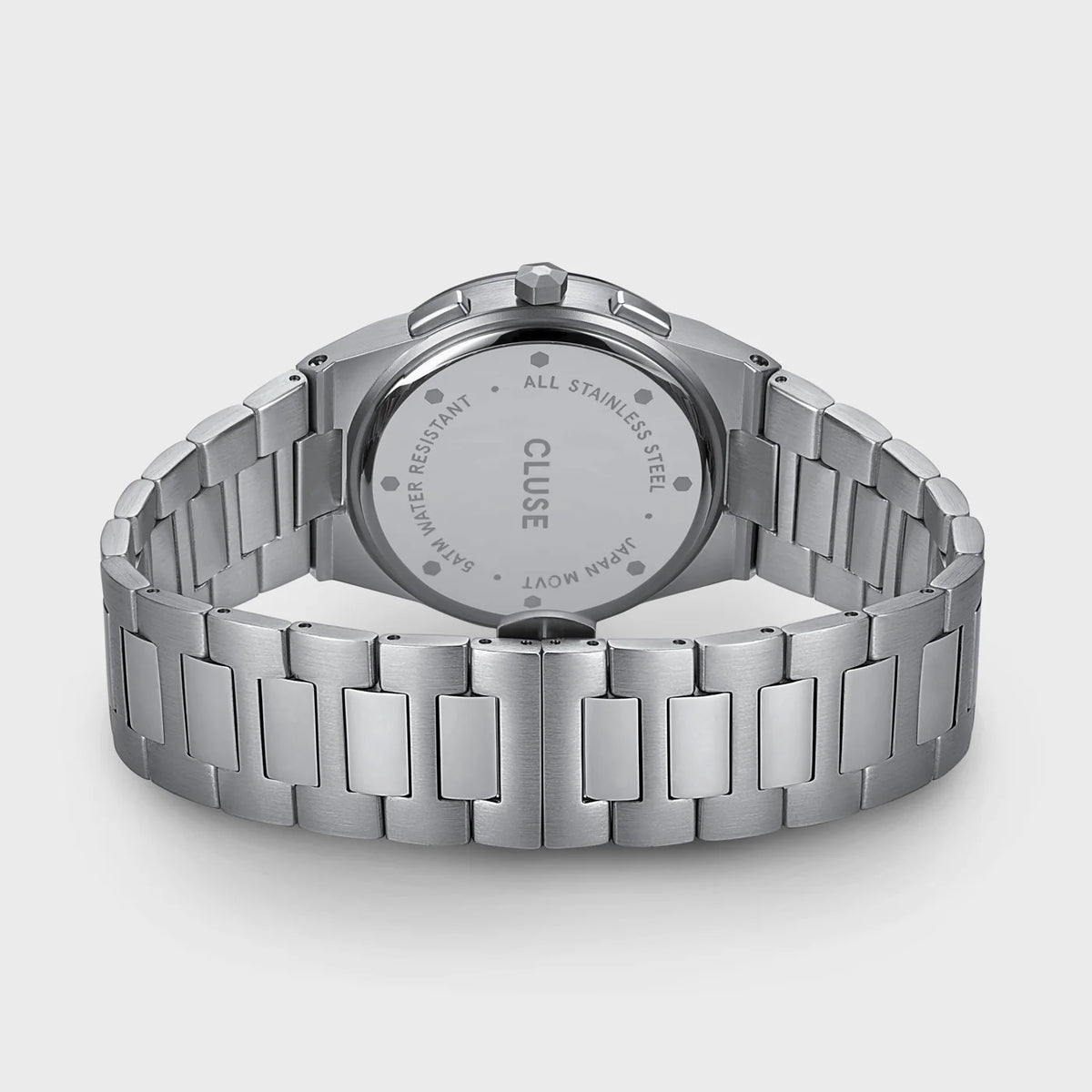 Cluse CW20807 Vigoureux Chrono Silver Stainless Steel Bracelet