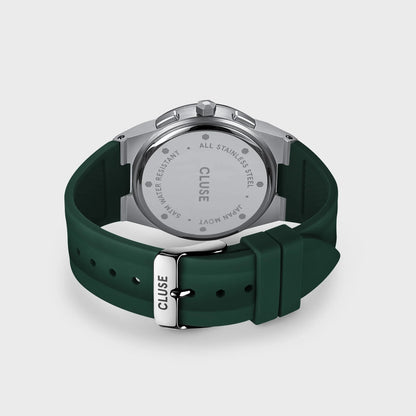 Cluse CW20808 Vigoureux Chrono Green Silicon Strap