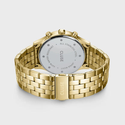Cluse CW21006 Anthéor Multifunction Gold Stainless Steel Bracelet