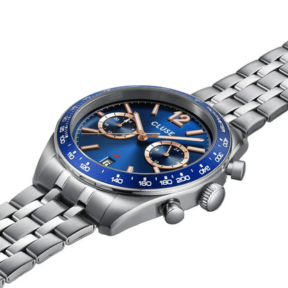 Cluse CW25601 Aravis Dual Timer Stainless Steel Bracelet