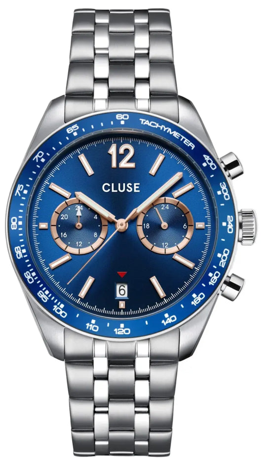 Cluse CW25601 Aravis Dual Timer Stainless Steel Bracelet