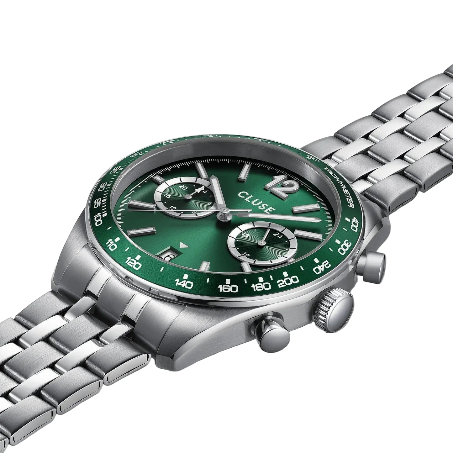 Cluse CW25602 Aravis Dual Timer Stainless Steel Bracelet