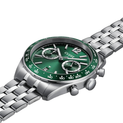 Cluse CW25602 Aravis Dual Timer Stainless Steel Bracelet